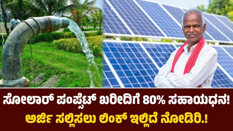 Solar Pump Set Subsidy